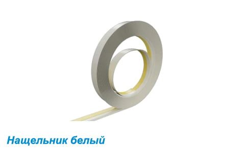 Нащельник пвх белый 80 мм